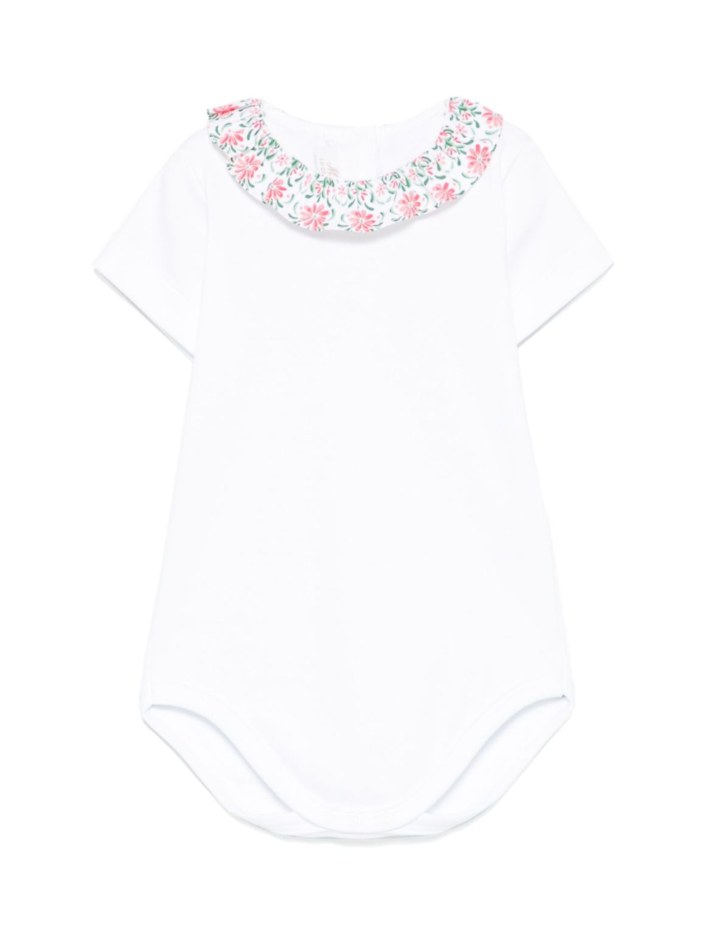 Body per neonata Mariella Ferrari bianco con ruches CAE5 034 MARIELLA FERRARI KIDS