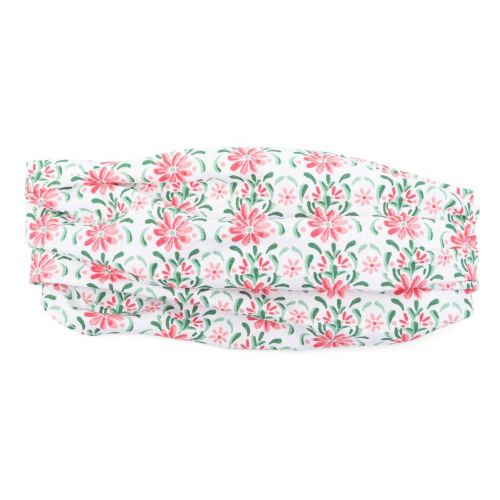 Fascia per capelli per neonata Mariella Ferrari bianco con stampa floreale CB1 034 MARIELLA FERRARI KIDS
