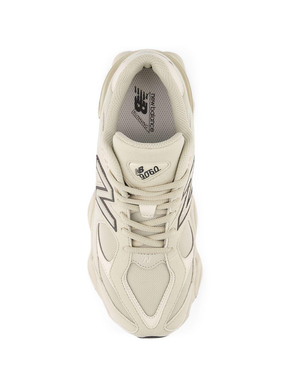 Sneakers 9060 per bambini New Balance Kids bianche con dettaglio logo laterale G9060 7GY NEW BALANCE KIDS