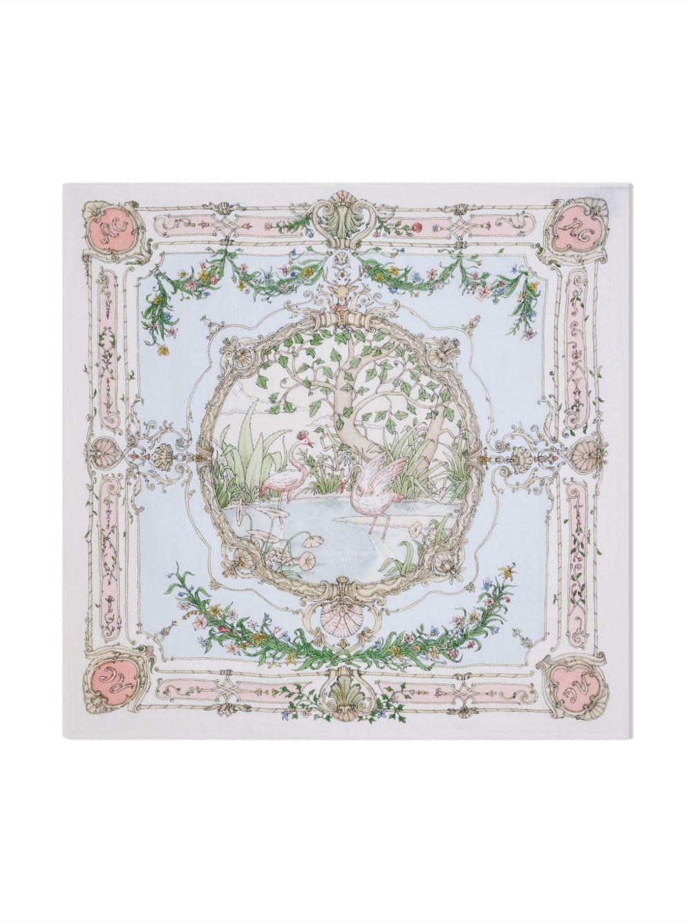 Coperta per neonati Atelier Choux multicolore con stampa illustrazione CA-CQ-TAO R-U ATELIER CHOUX PARIS KIDS