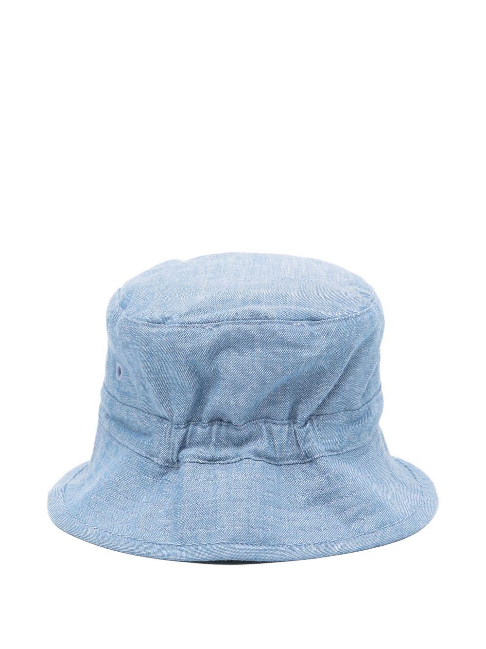 Cappello per neonato Bonpoint azzurro con logo S06ZACW00001 015 BONPOINT KIDS