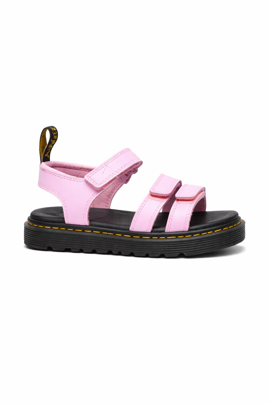 Sandali per bambina Dr. Martens Kids rosa con punta aperta 30697697 KLAIRE Dr martens kids