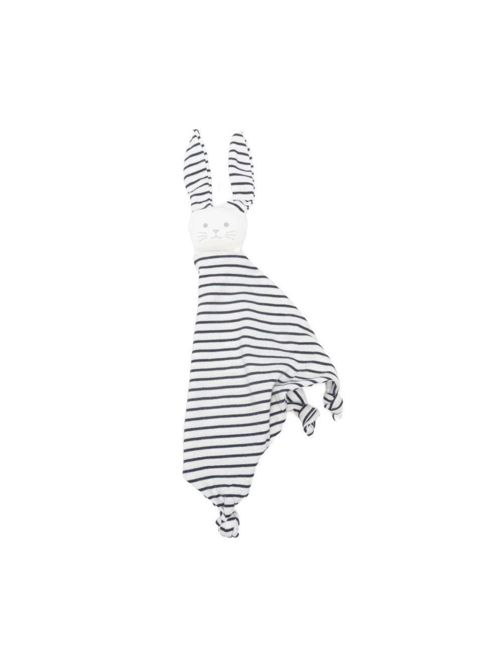 Doudou per neonati Petit Bateau bianco con design a righe A0ASG 01 PETIT BATEAU KIDS