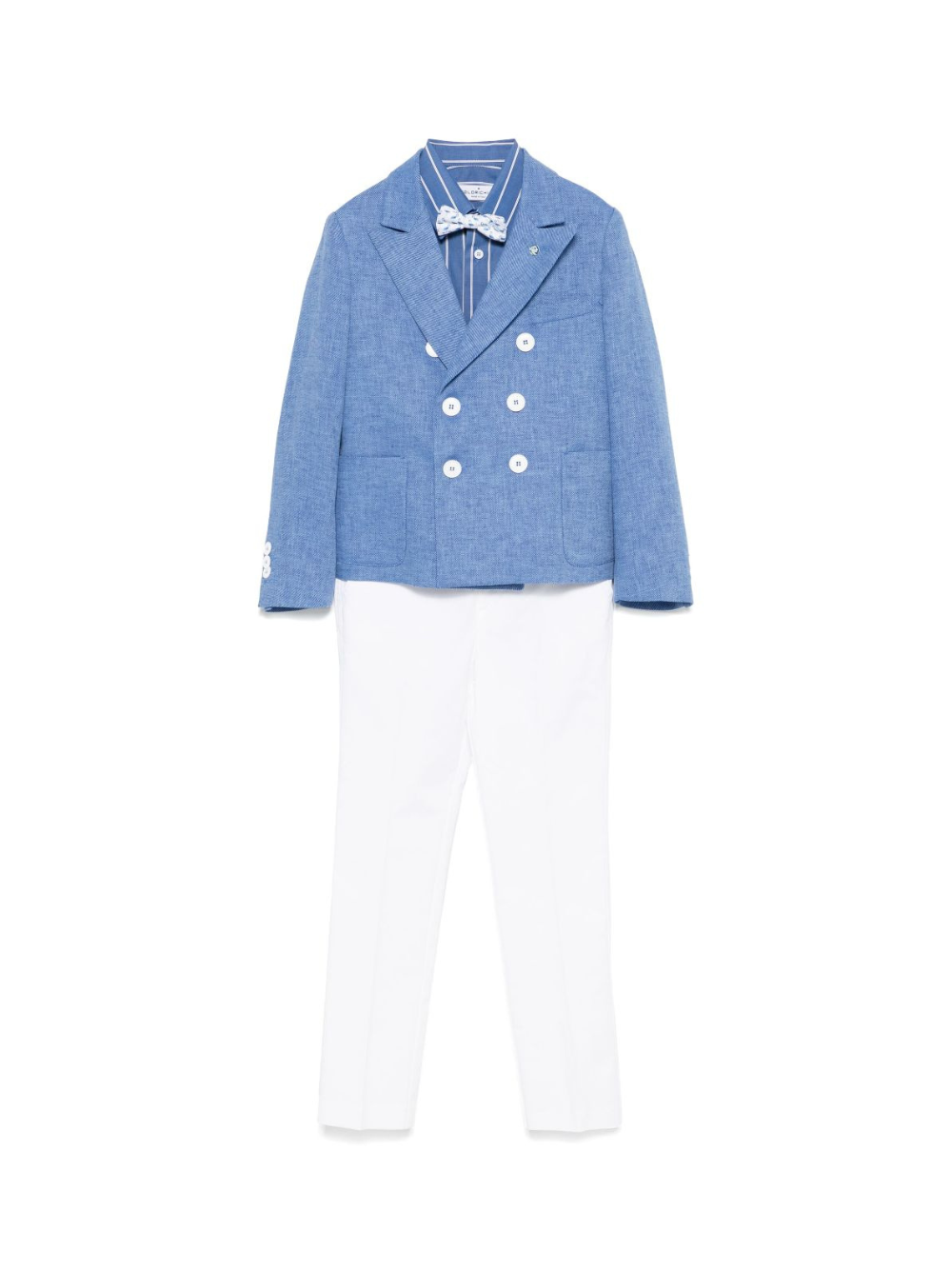Set di 3 pezzi per bambino Colorichiari blu con design color-block MJ507972 4783 56 COLORICHIARI KIDS
