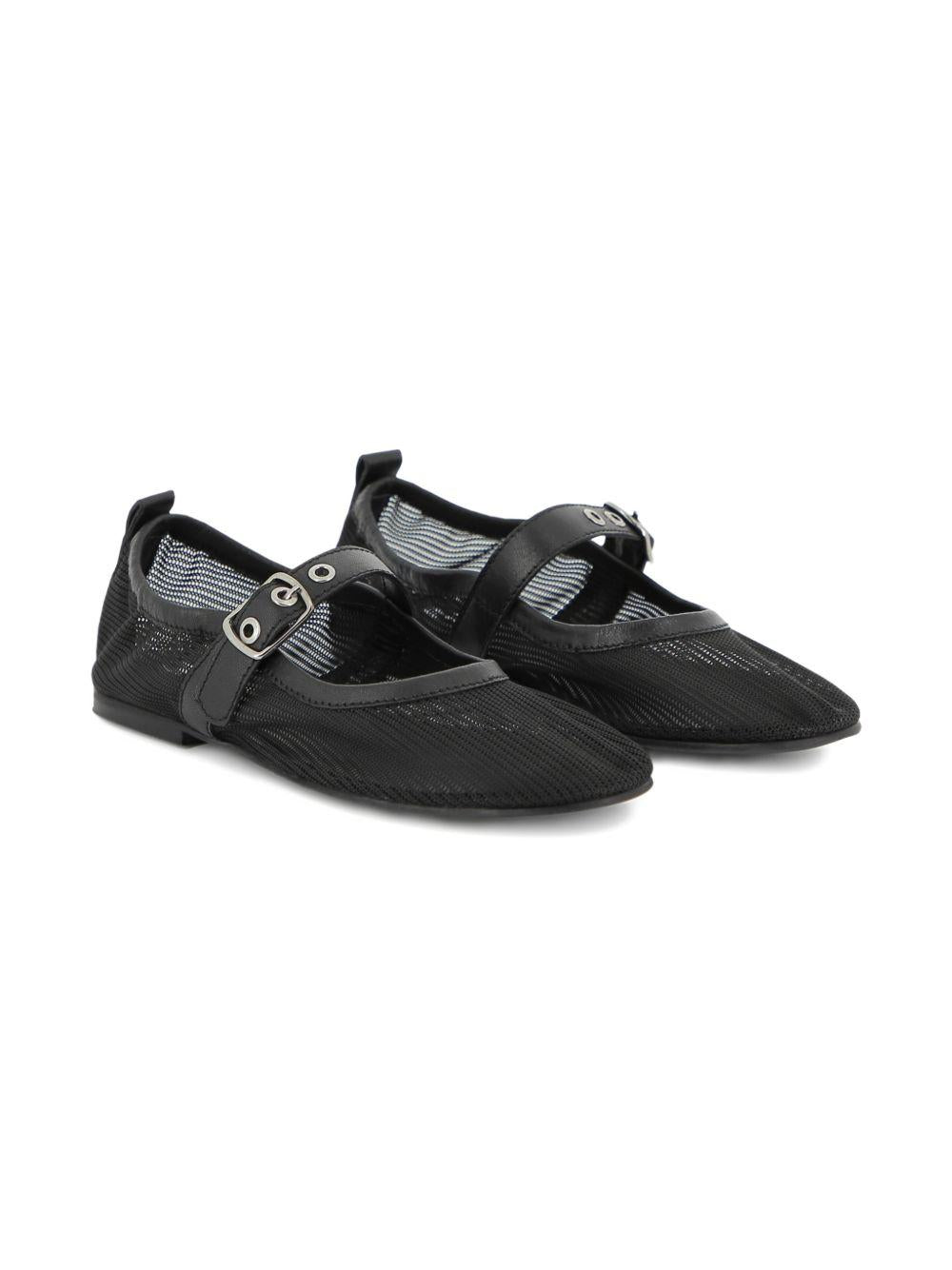 Ballerine per bambina Dkny Kids nere con chiusura con fibbia D62636 09B DKNY KIDS