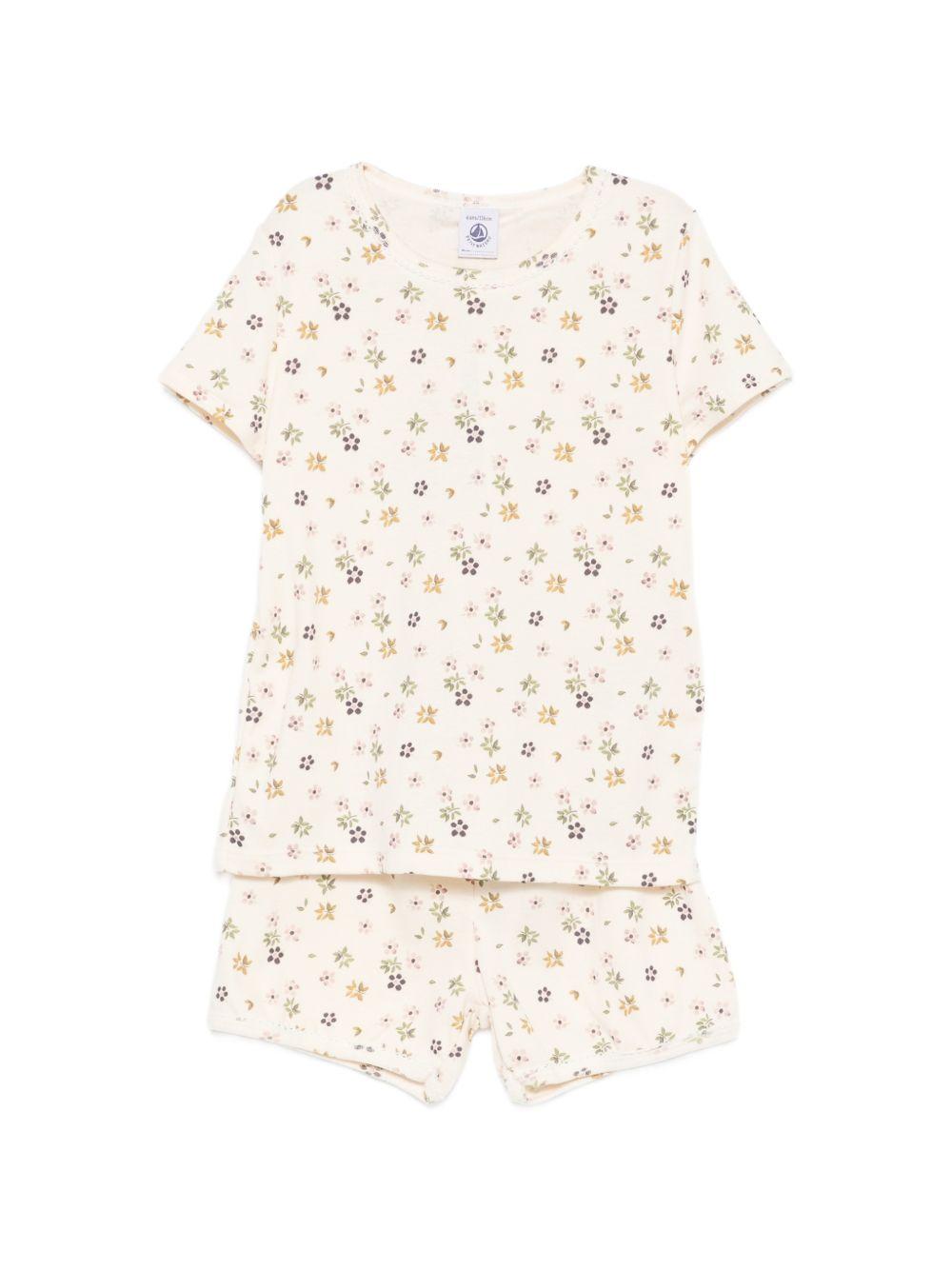 Set 2 pigiami per bambini Petit bateau multicolore a maniche corte A0FQ7 00 PETIT BATEAU KIDS