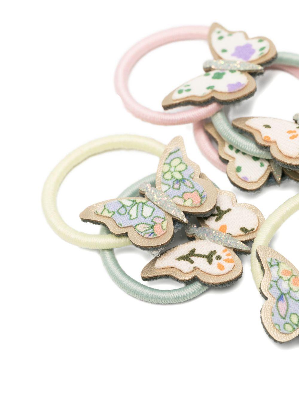 Set di sei mini ponies per bambina Mimi & Lula multicolore con design farfalle 182038-23 FLORAL MIMI & LULA KIDS