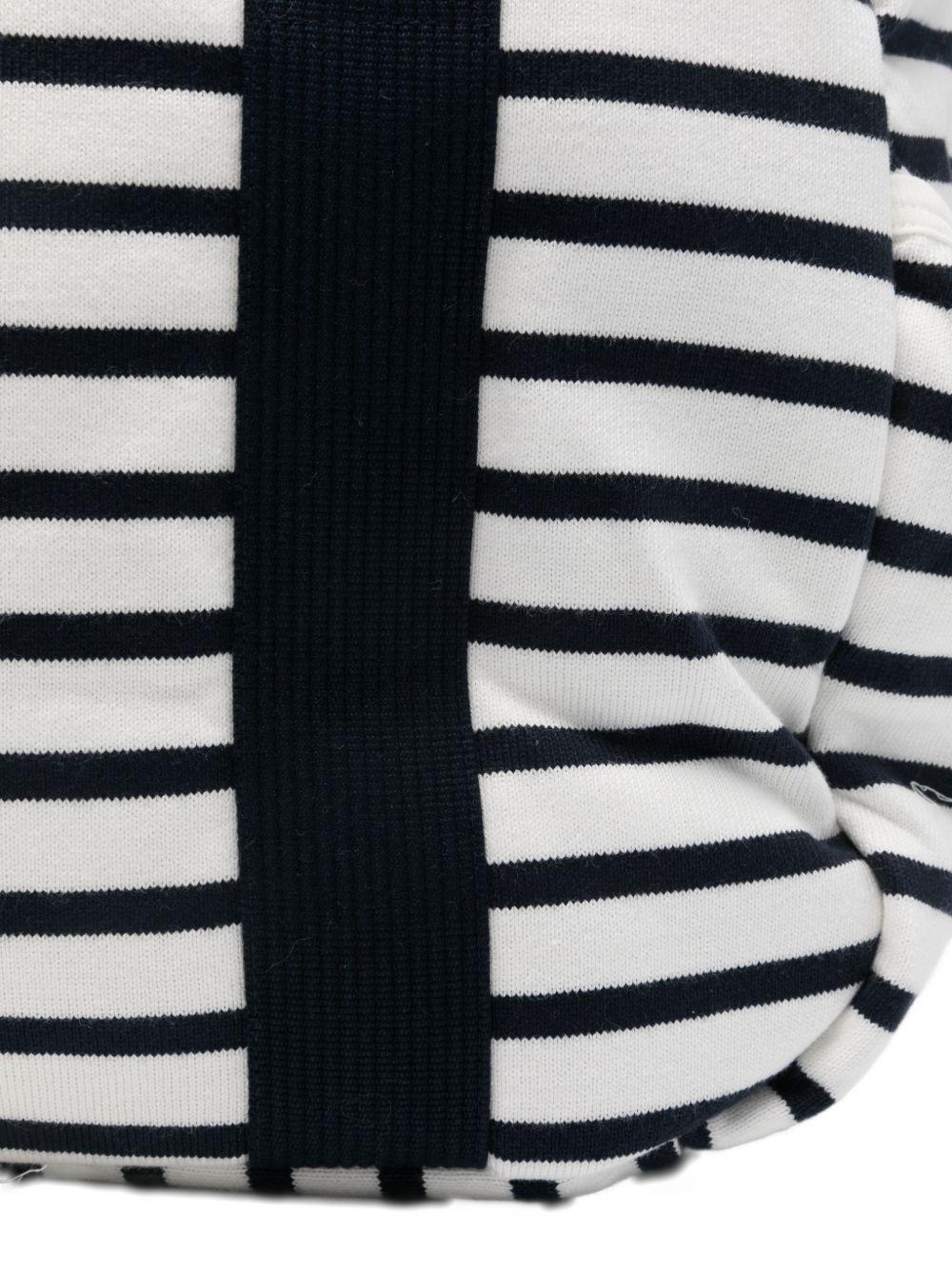 Borsa fasciatoio per neonati Petit Bateau multicolore con design a righe A0FYP 01 PETIT BATEAU