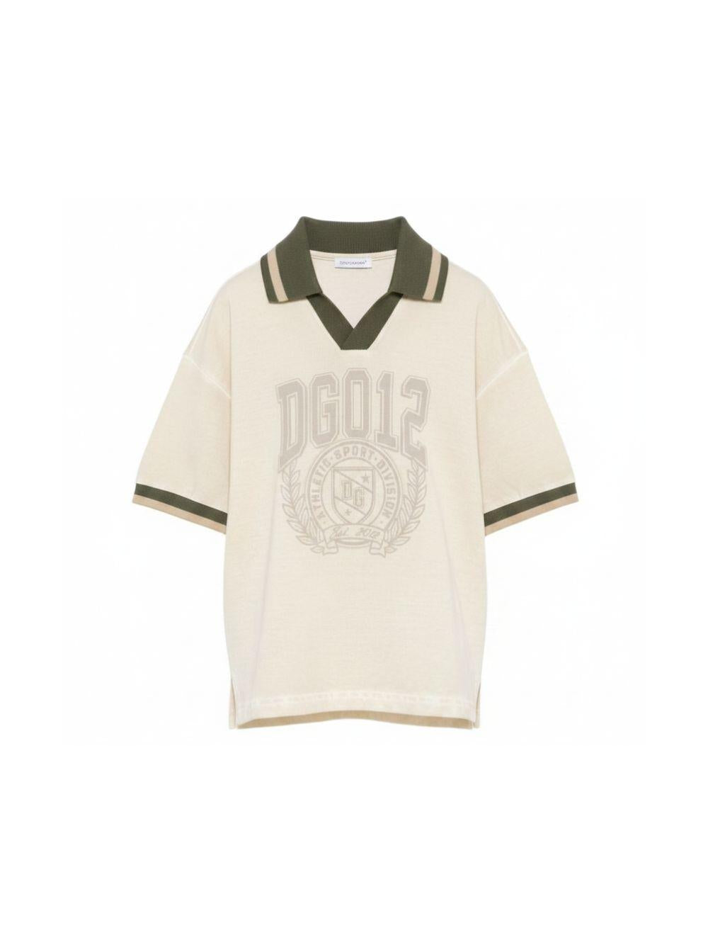 T-shirt per Dolce & Gabbana Kids multicolore con scollo a V L4JTJO G7PRM M1217 DOLCE & GABBANA KIDS