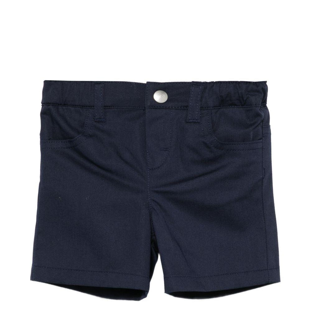 Shorts per neonato Fay Kids blu scuro con elastico in vita FY6559 G0019 620 FAY KIDS