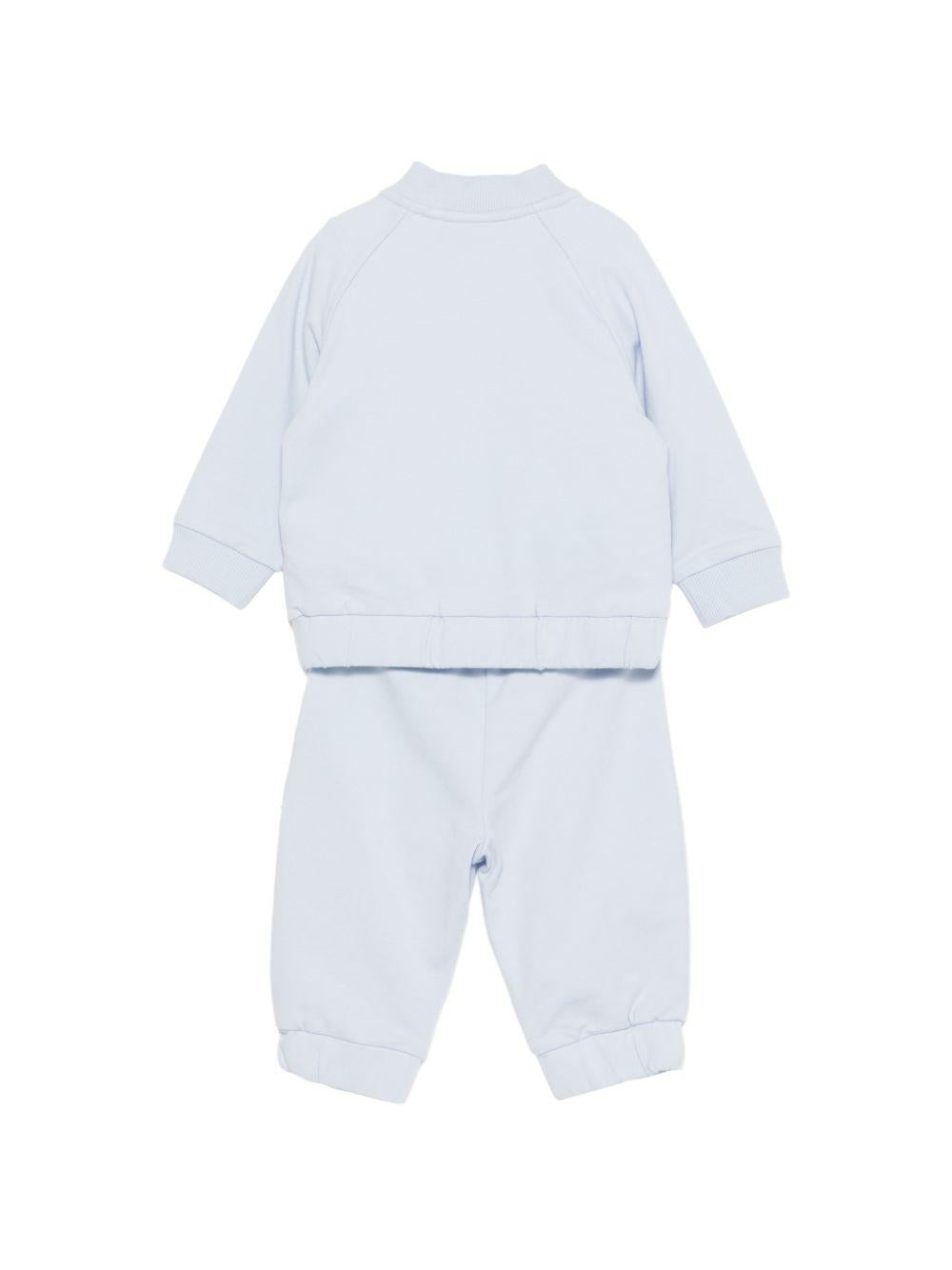 Tuta sportiva per neonato BOSS Kids azzurro con inserti J53049 771 BOSS KIDS
