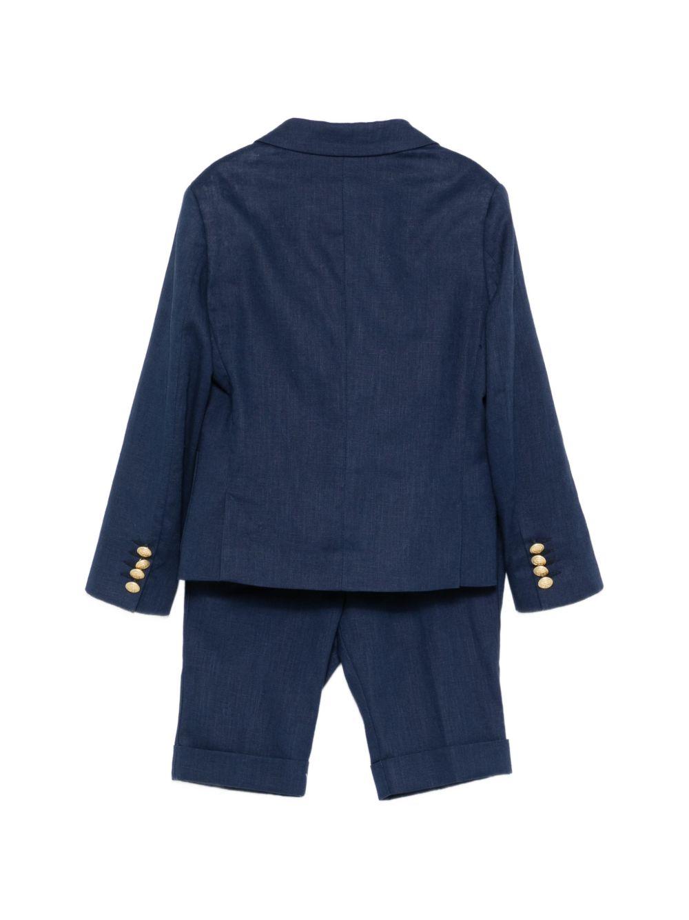 Completo per bambino Colorichiari blu a doppiopetto MB508307 4917 60 COLORICHIARI KIDS
