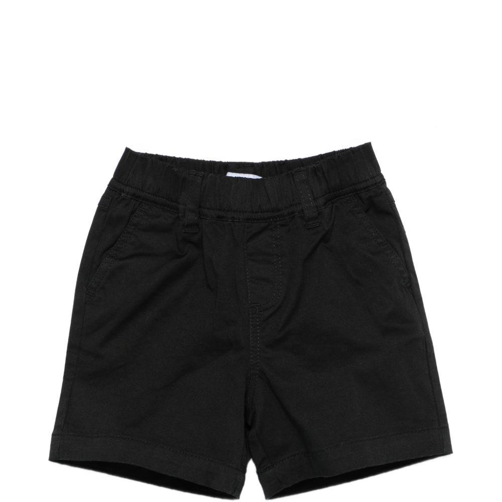 Shorts per neonato John Richmond Junior neri con tasche sul retro RIP26128BE BLACK JOHN RICHMOND KIDS