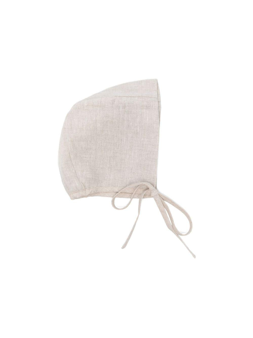 Cuffia per neonati Jesurum Baby beige con chiusura con laccetti TEODORO VAR.36 JESURUM