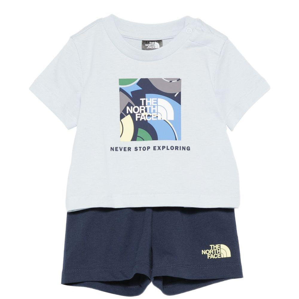 Completo per neonata The North Face multicolore con dettaglio logo NF0A8G1D MC81 THE NORTH FACE KIDS