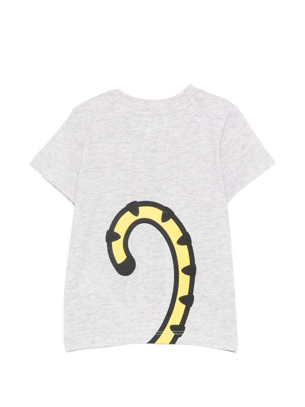 T-shirt per neonato Kenzo Kids bianca con stampa grafica K61722 A16 KENZO KIDS