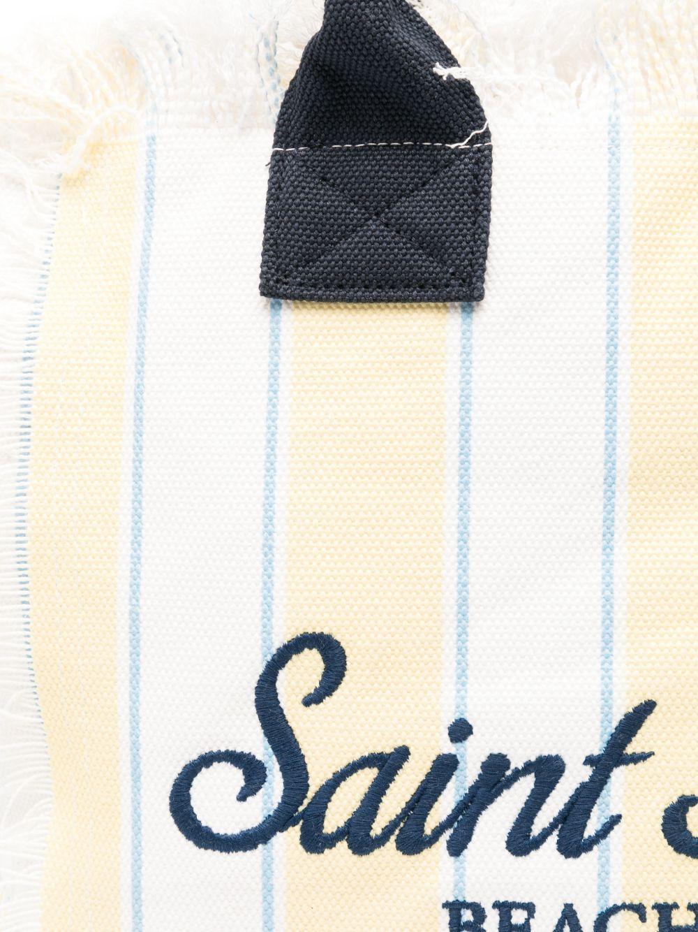 Borsa MC2 Saint Barth gialla con dettagli sfrangiati VANI001 02600L MC2 ST. BARTH KIDS