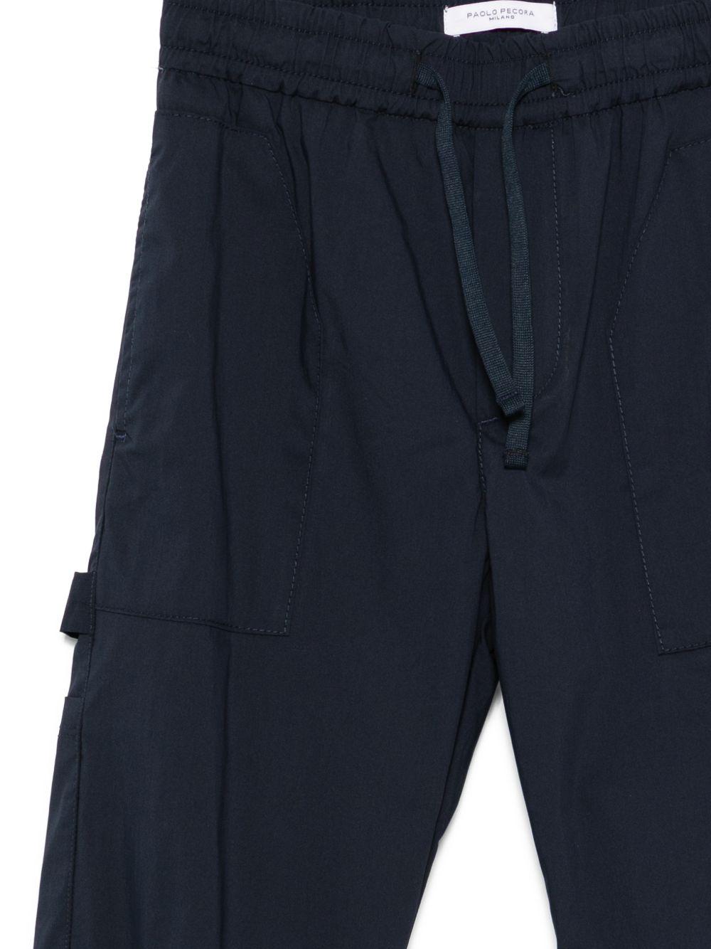 Pantaloni per bambino Paolo Pecora Kids blu con coulisse PP4318 BLU PAOLO PECORA KIDS