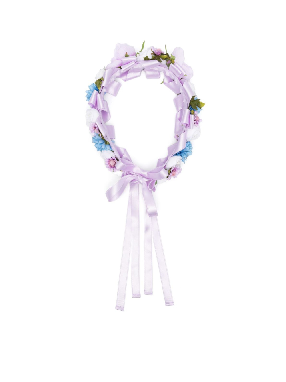 Cerchietto per bambina Colorichiari lilla con applicazione a fiori FL968207 AF716 86 COLORICHIARI KIDS