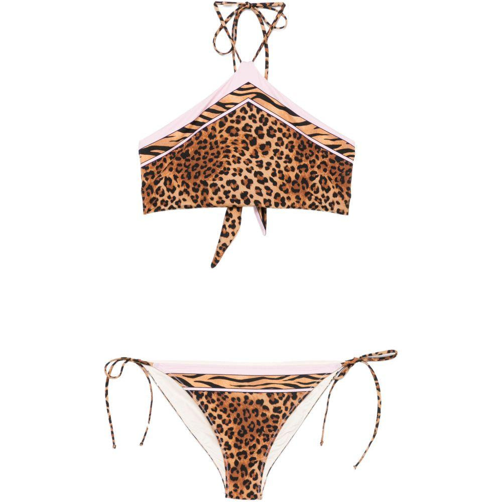 Bikini per donna MC2 Saint Barth animalier con scollo all'americana VIR0001 09531L MC2 ST. BARTH