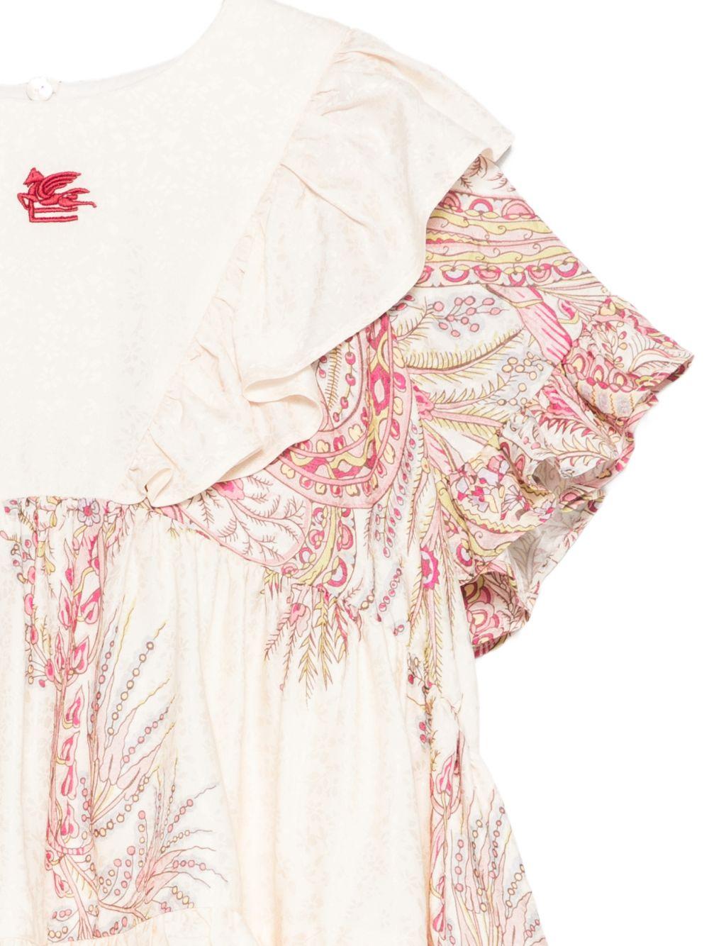Blusa per bambina Etro Kids multicolore con stampa paisley GY5A11 S0221 106RS ETRO KIDS