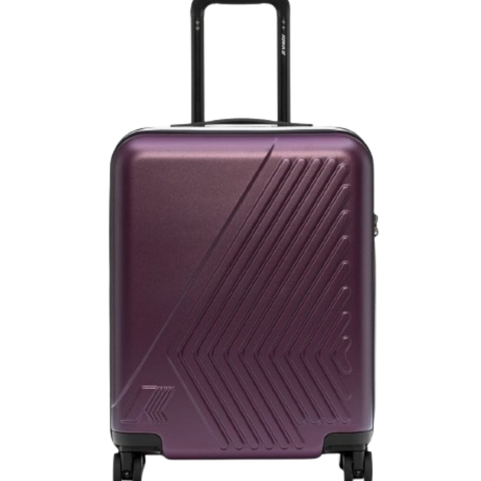 Trolley Eudoxie K-Way Kids viola con monogramma tono su tono K4125ZW 345 K-WAY KIDS