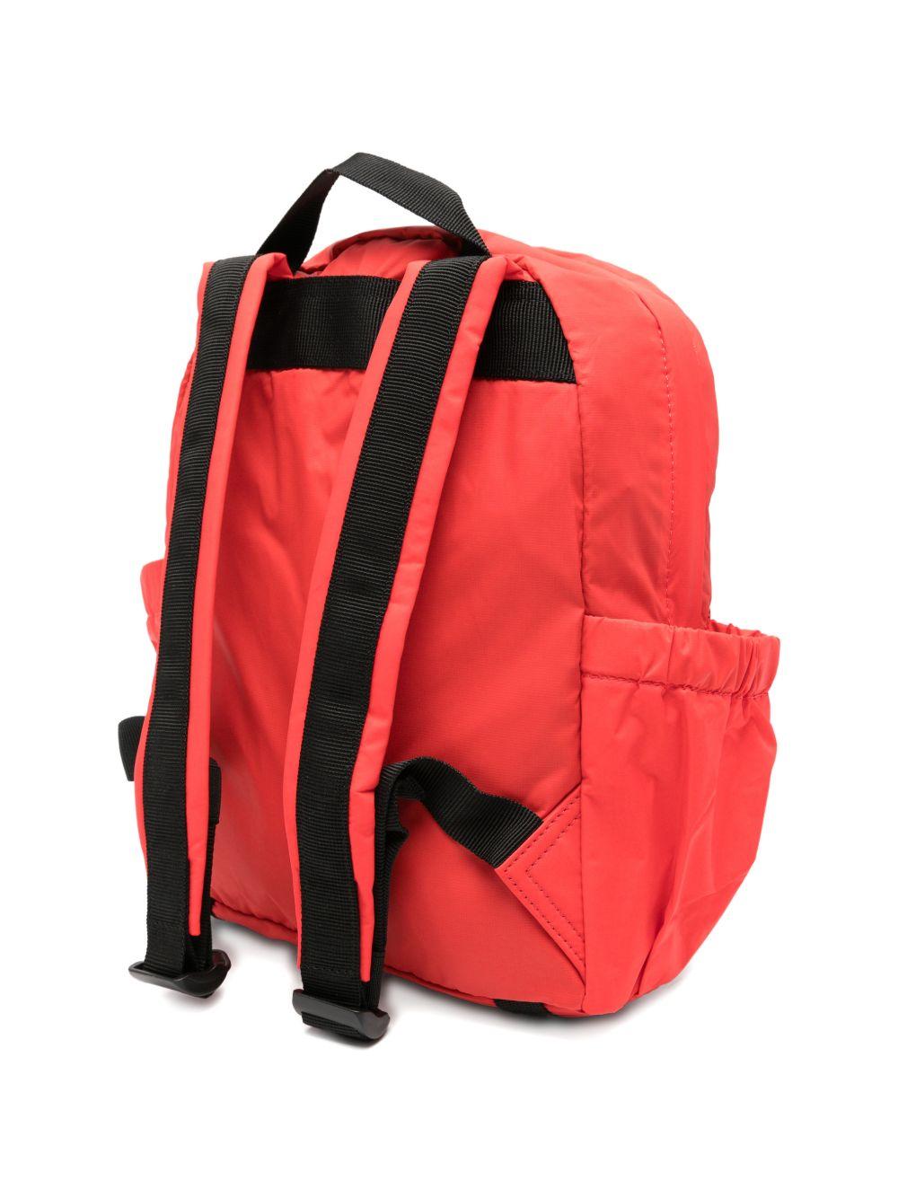 Zaino per bambini Le Vrai 4.0 K-Way Kids blu rosso con zip e patta con logo K81421W B04 K-WAY KIDS