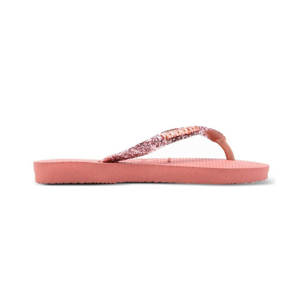 Infradito per bambina Havaianas Kids rosa con dettagli glitterati 4146975 1121 HAVAIANAS KIDS