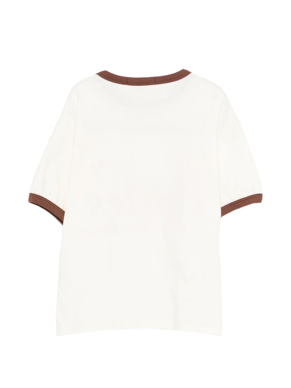 T-shirt per bambino Bobo Choses bianco con stampa grafica Pickles the Dog B126AC017 199 BOBO CHOSES KIDS