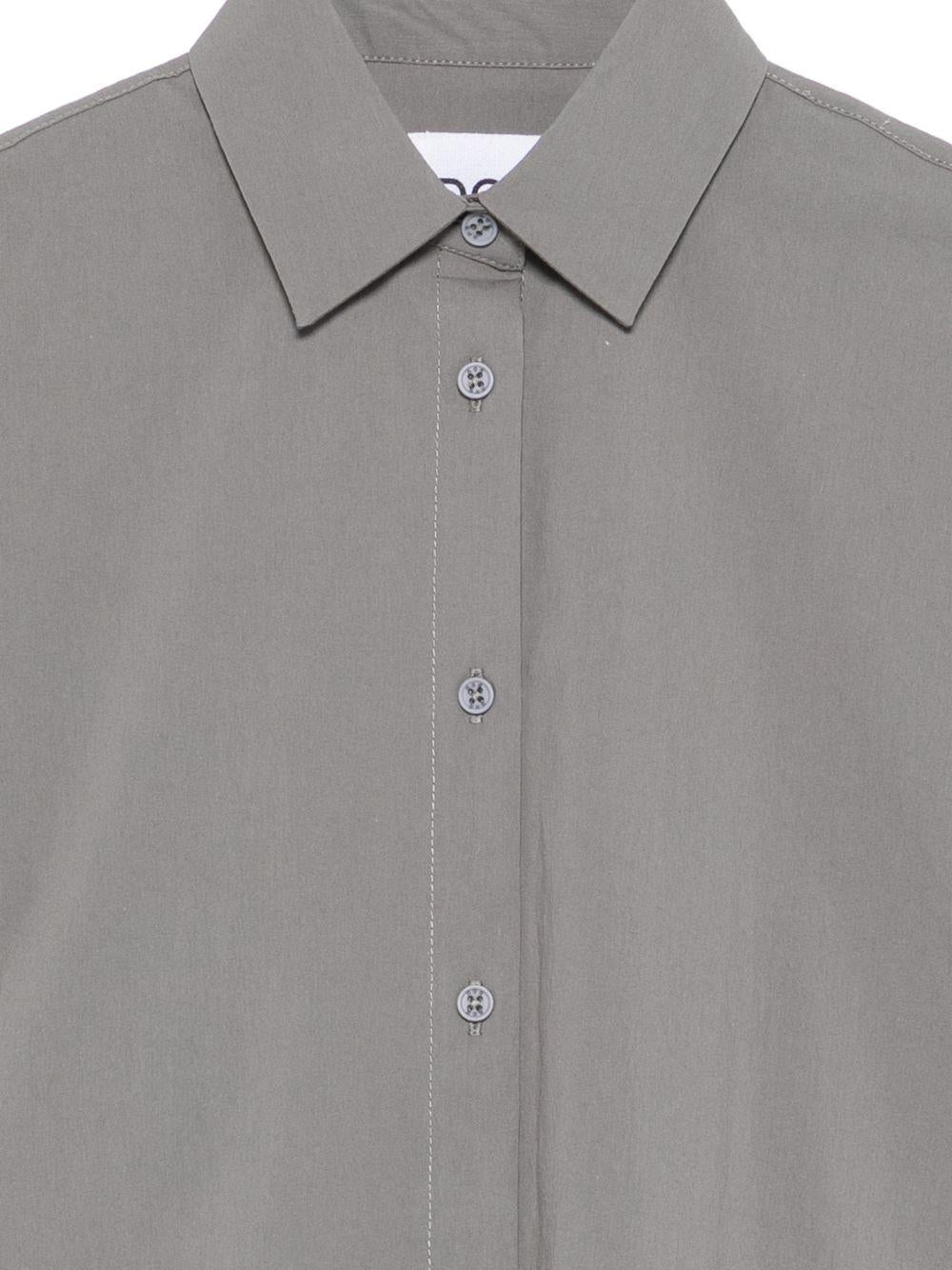 Camicia per bambina Douuod Kids grigia on colletto classica DY5A90 P0589 907 DOUUOD KIDS