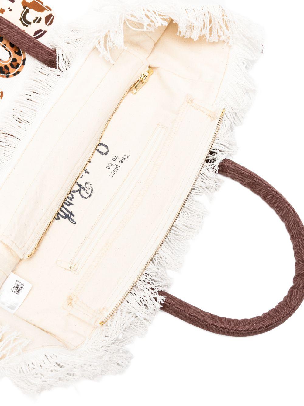 Borsa Vanity MC2 Saint Barth animalier con logo sul davanti VANI001 00326L MC2 ST. BARTH KIDS