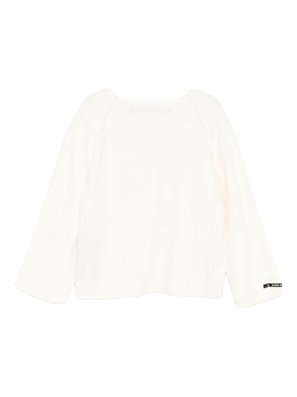 T-shirt per neonato Album di Famiglia Kids bianca con scollo tondo 25W40227 M ALBUM DI FAMIGLIA