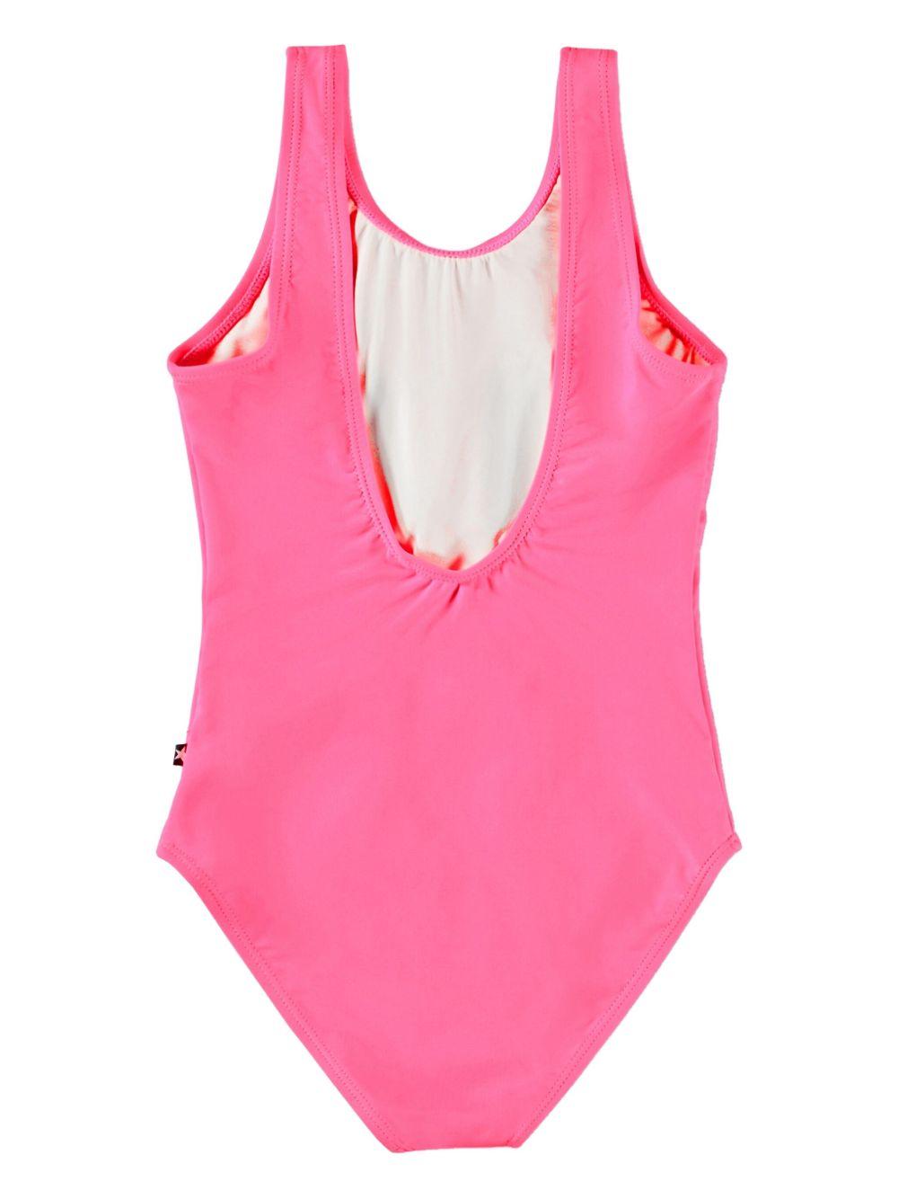 Costume intero per bambina Molo Nika fucsia con paillettes 8S26P509 5223 MOLO