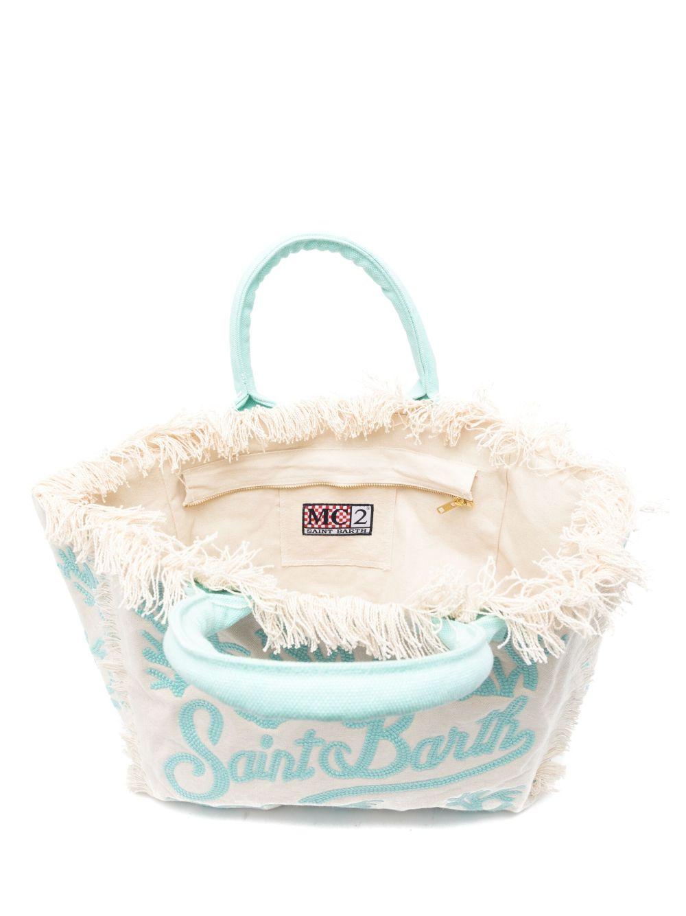 Borsa Vanity MC2 Saint Barth multicolore con stampa coralli VANI024 00908L MC2 ST. BARTH KIDS