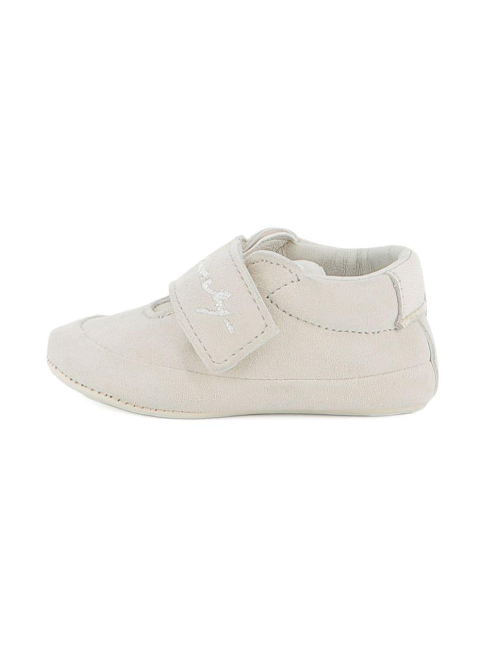 Sneakers per neonati Givenchy Kids bianche con logo ricamato H30862 117 GIVENCHY KIDS