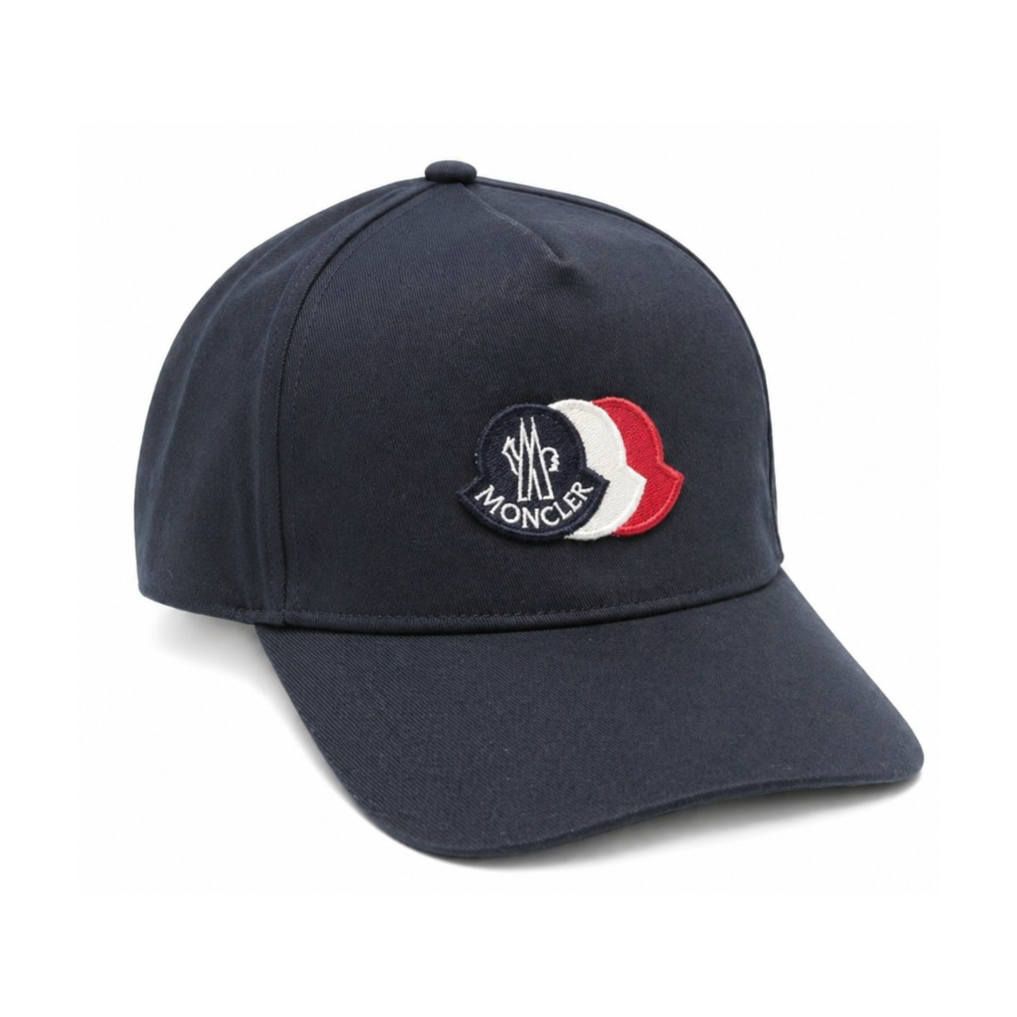 Cappello per bambino Moncler Enfant blu scuro<BR/> con logo L19543B000010U082 742 MONCLER KIDS