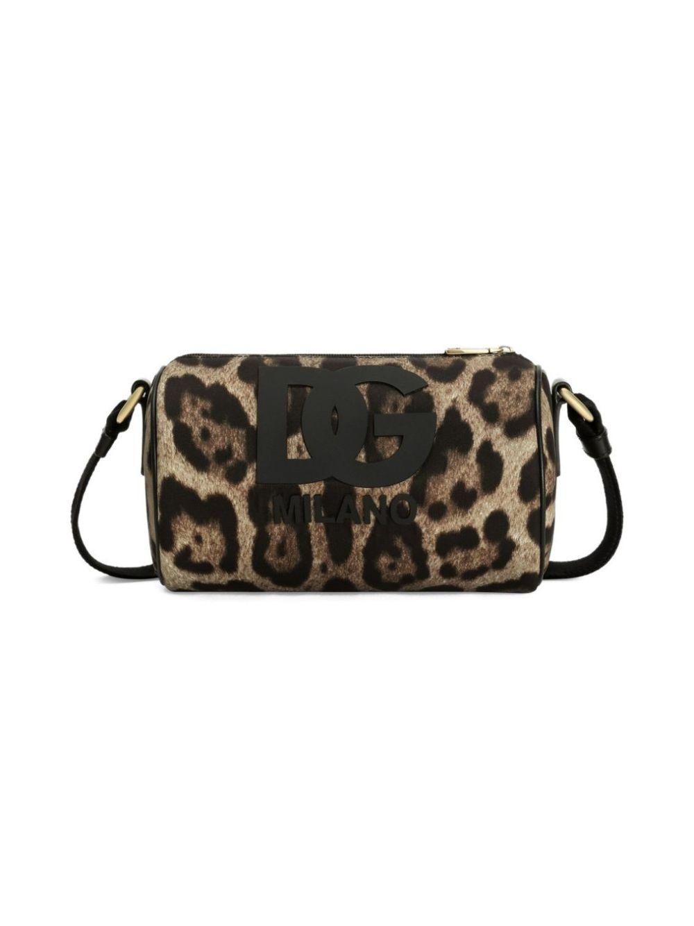 Borsa per bambina Dolce & Gabbana Kids animalier con stampa logo EB0254 AJ555 HY13M DOLCE & GABBANA KIDS