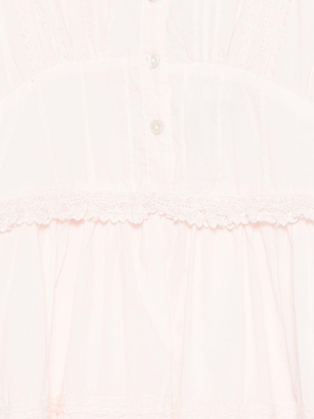 Abito per bambina Molo rosa chiaro in pizzo 2S26E126 5647 MOLO KIDS
