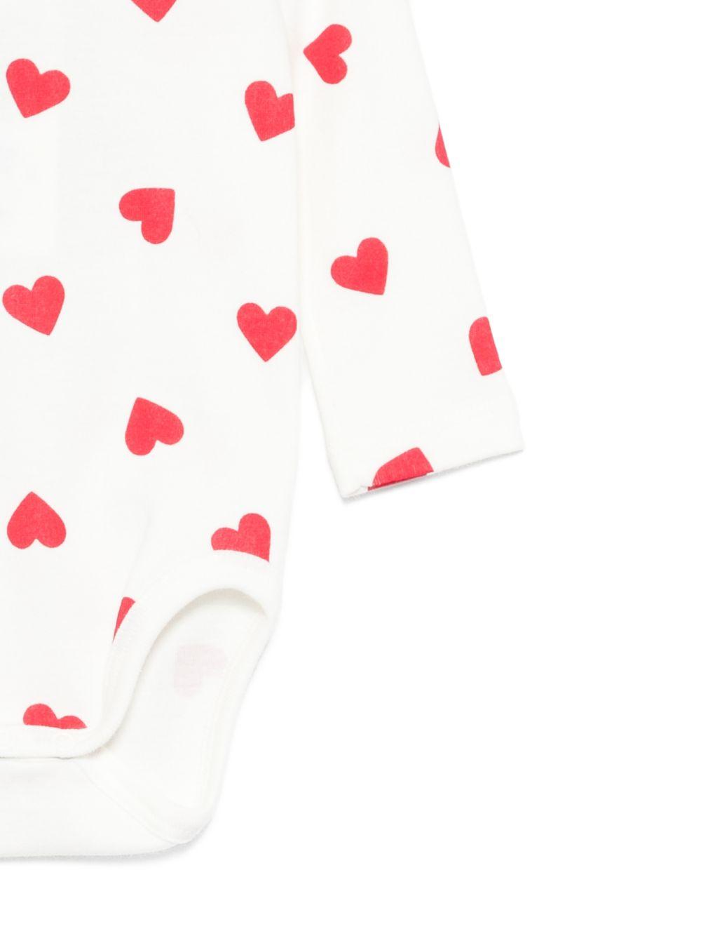 Set tutina e t-shirt per neonati Petit Bateau multicolor con design a righe A0FMH 01 PETIT BATEAU KIDS