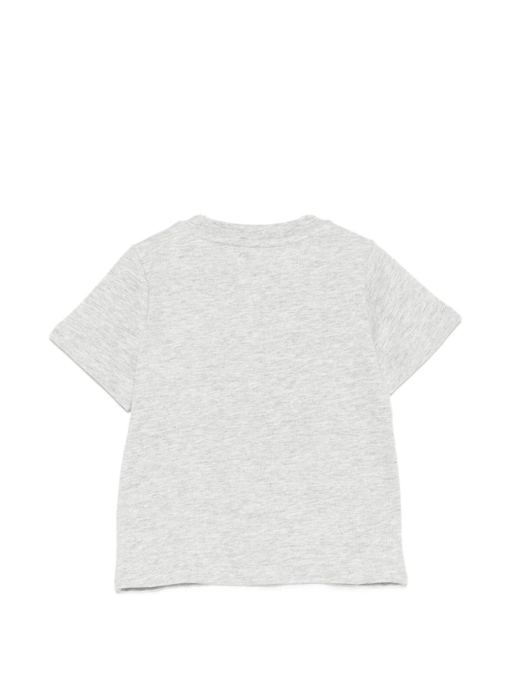 T-shirt per neonati Stella McCartney Kids grigia con stampa grafica TZ8001 Z3772 807 STELLA McCARTNEY KIDS