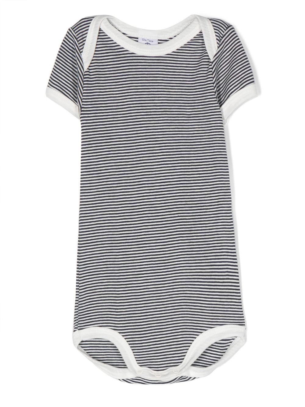 Set di tre tutine per neonati Petit Bateau multicolore con fantasie diverse A01TC 00 PETIT BATEAU KIDS