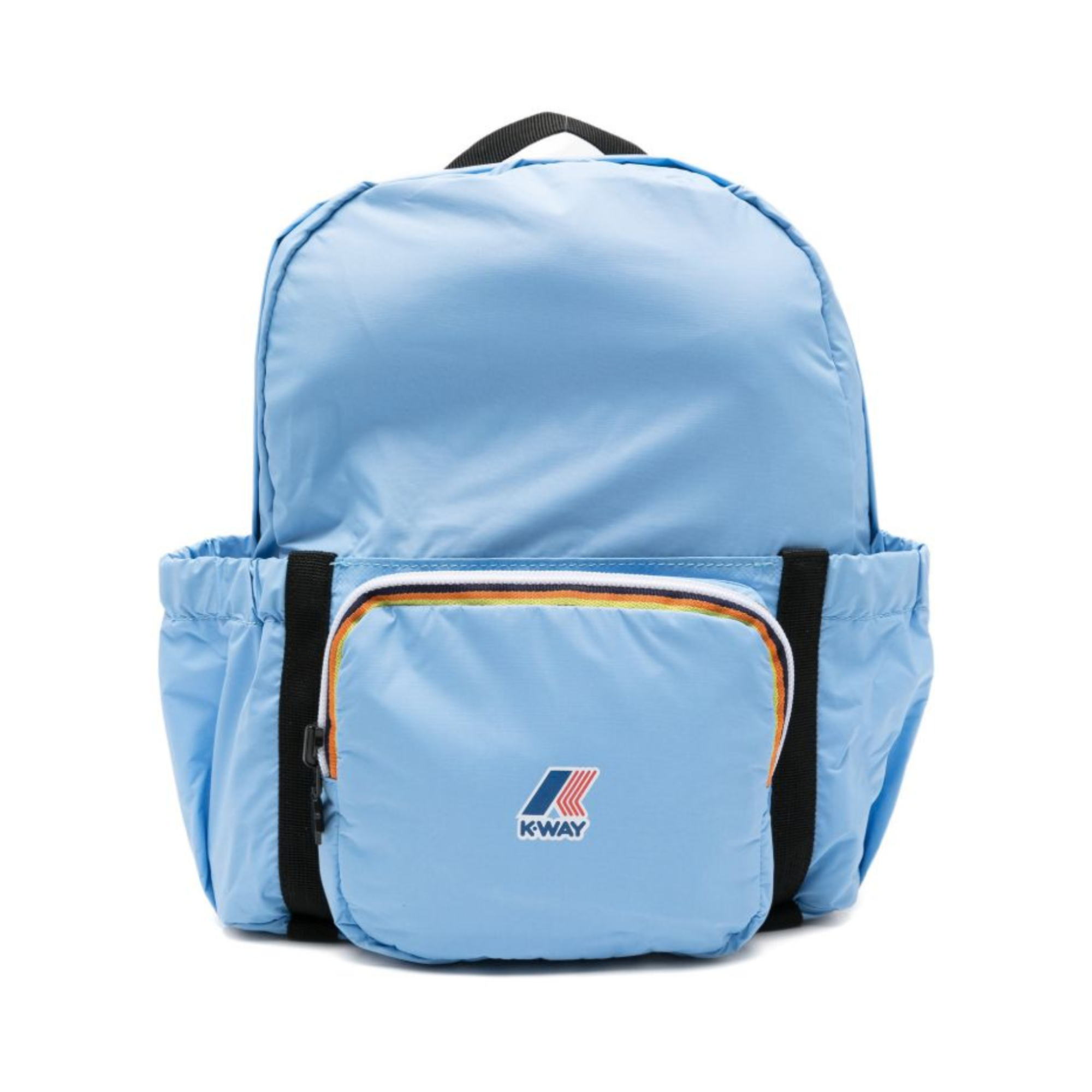 Zaino per bambini Le Vrai 4.0 K-Way Kids blu rosso con zip e patta con logo K81421W 356 K-WAY KIDS