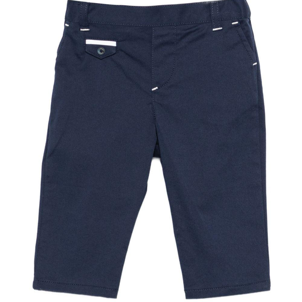 Pantaloni per neonato Tartine & Chocolat blu scuro con vita elasticizzata CC22011 04 TArtine & Chocolat KIDS