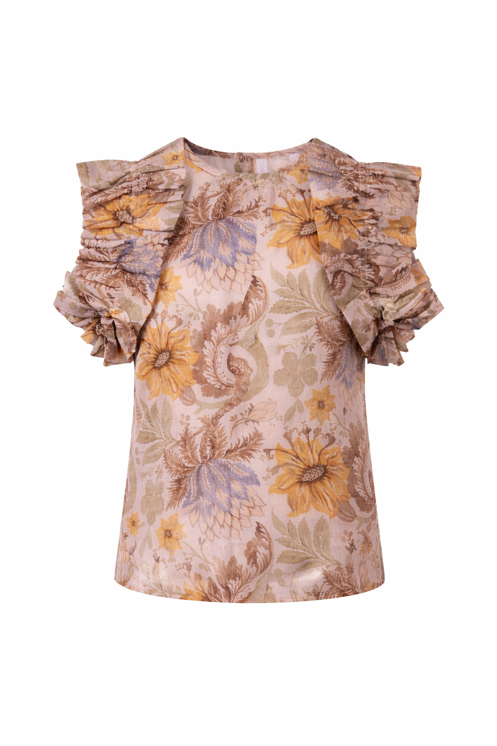T-shirt Awaken per bambina Zimmermann Kids multicolore con stampa floreale 5943TR S263 ZIMMERMANN KIDS