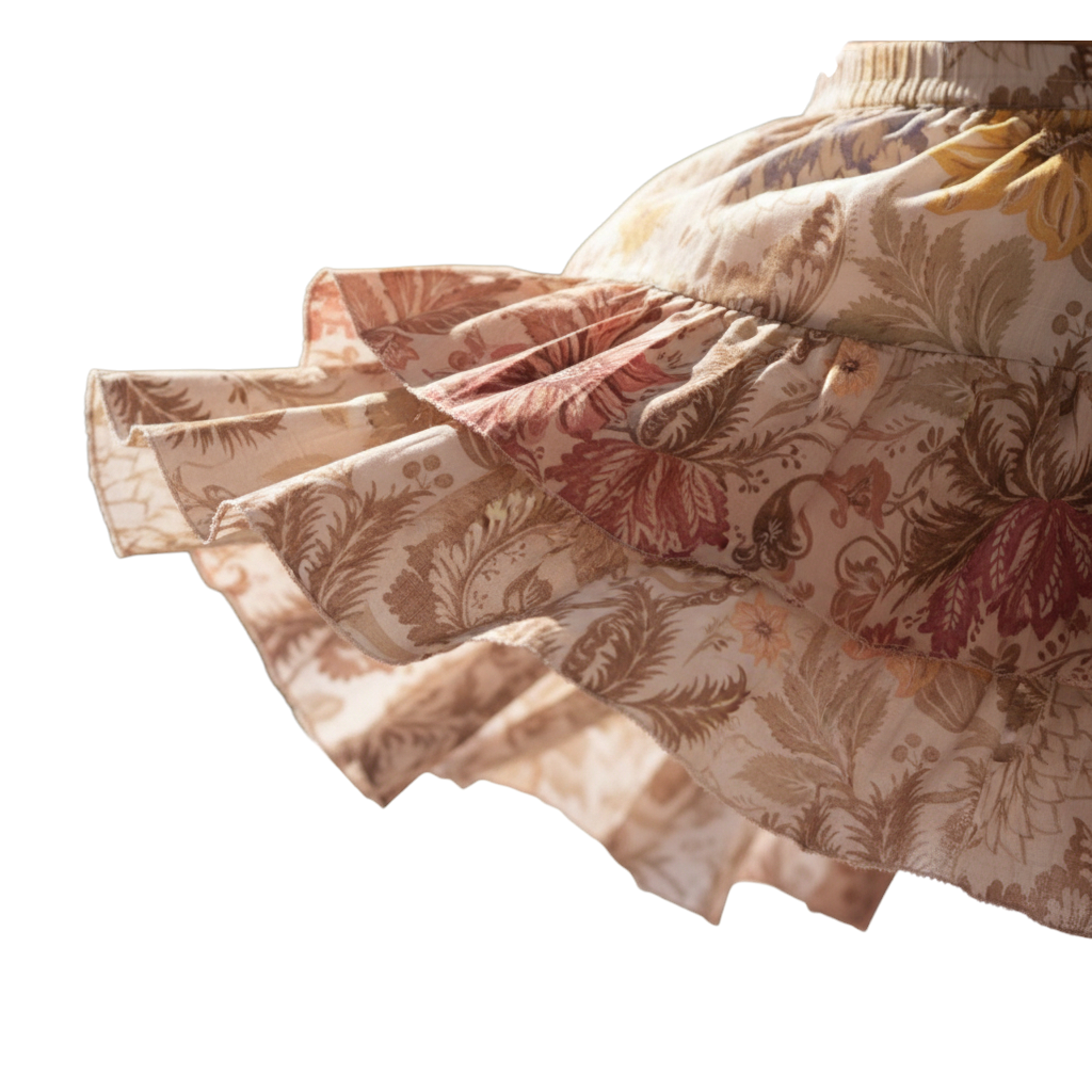 Gonna per bambina Zimmermann Kids multicolore con stampa floreale 6097SR S263 ZIMMERMANN KIDS