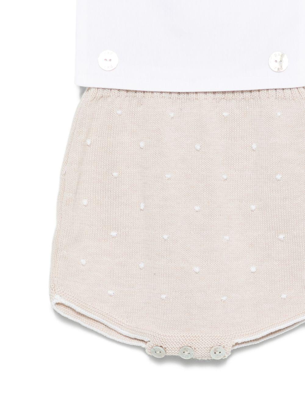 Tutina per neonati Paz Rodriguez multicolore con motivo a pois 022-123500 7901 PaZ RODRIGUEZ KIDS