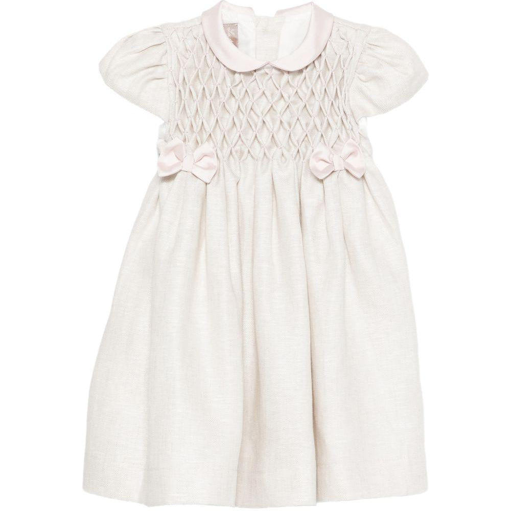 Abito per neonata La Stupenderia multicolore con colletto alla Peter Pan 2CCAB64 D12PIN LA STUPENDERIA KIDS