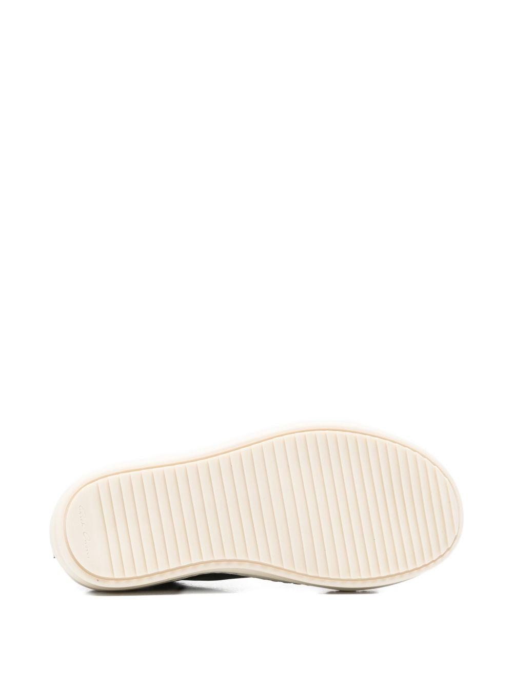 Sneakers per bambini Rick Owens Kids nere con punta arrotondata BG01F3893LMU 911 RICK OWENS KIDS