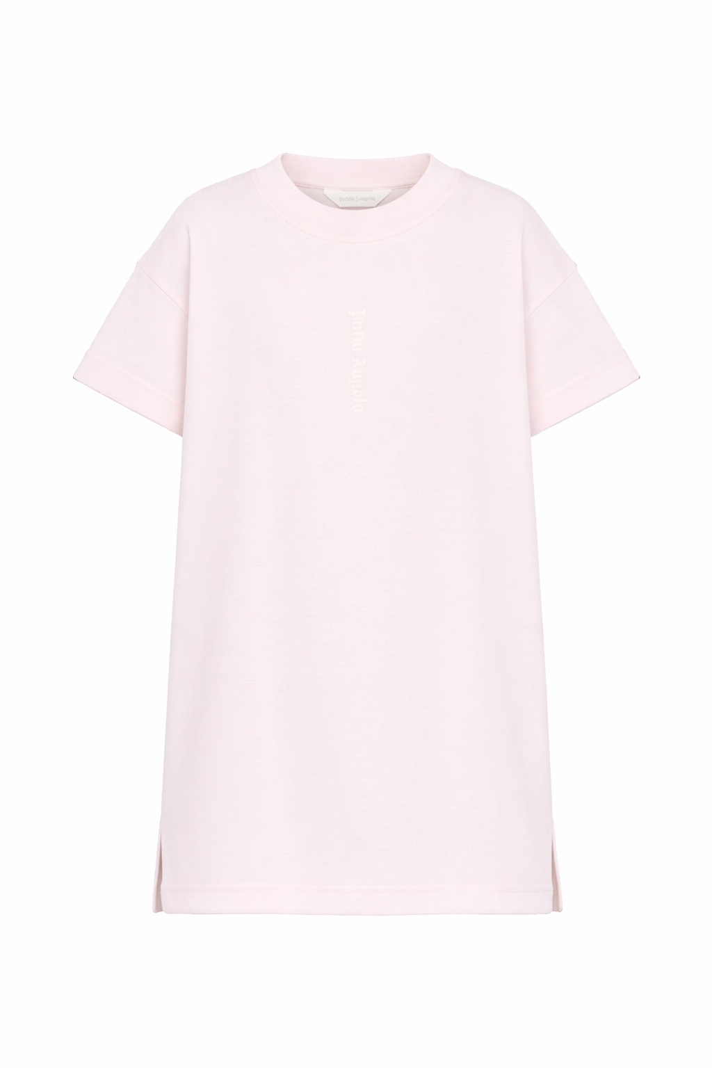 Abito per bambina Palm Angels Kids rosa con maniche corte PGDB002S26JER001 042 PALM ANGELS KIDS