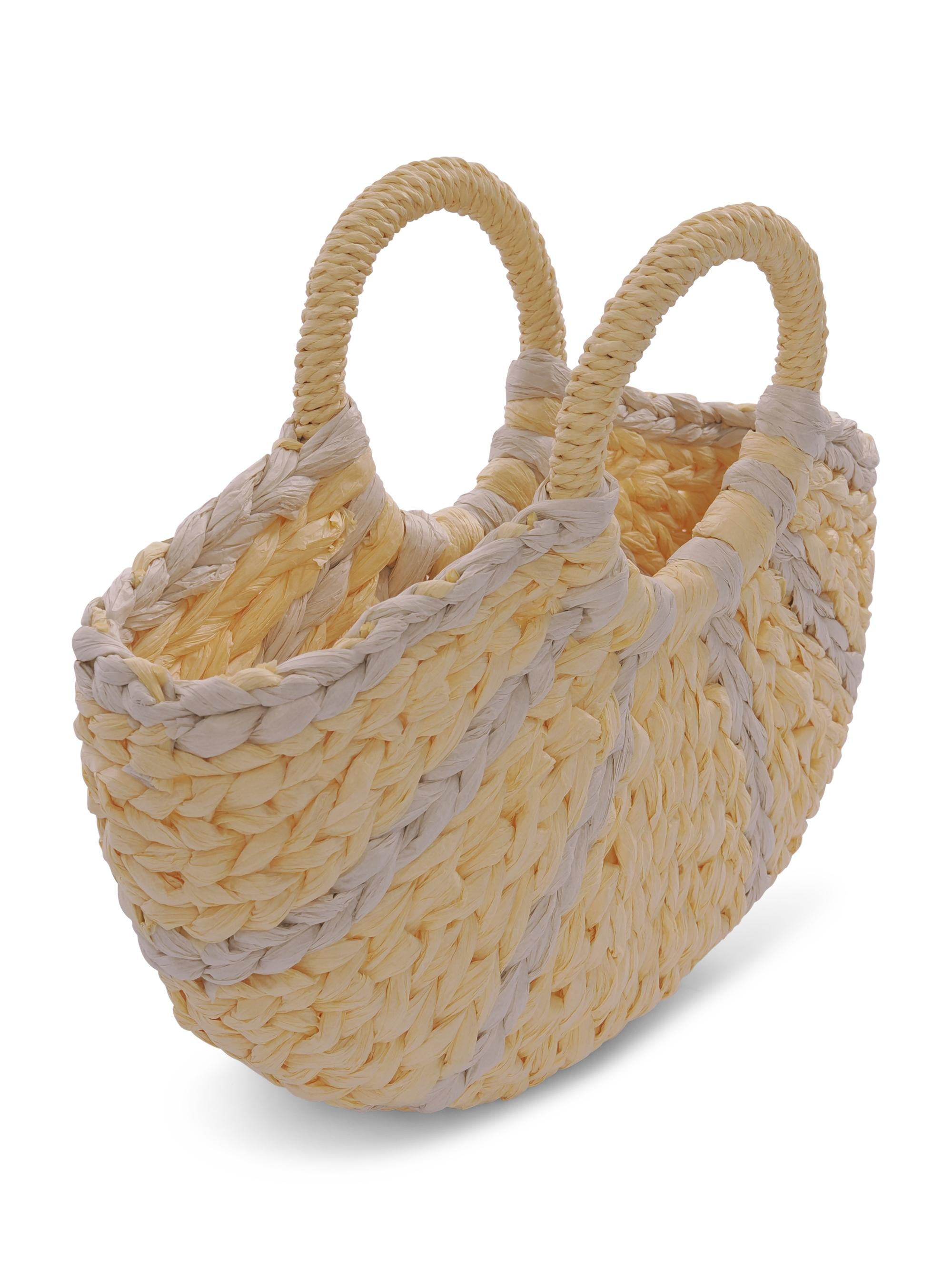 Borsa per bambina Molo multicolore con dettagli intrecciati 7S26Y402 2936 MOLO
